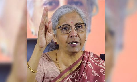 Finance Minister Nirmala Sitharaman 