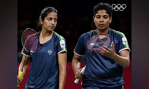 Treesa Jolly and Gayatri Gopichand (Olympics.com)