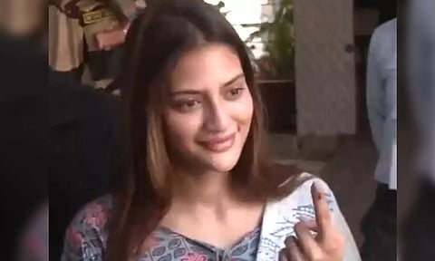 TMC MP and actor Nussrat Jahan (ANI)