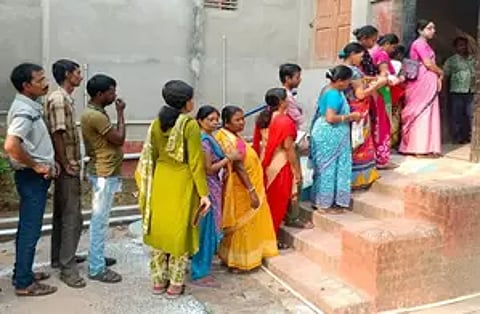 Visual from the spot