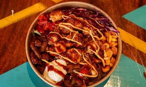 Chipotle paneer rice bowl 