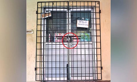 Locked down emergency care centre