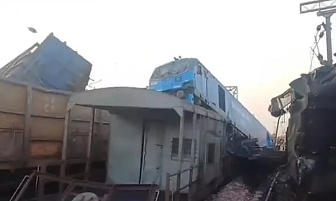 Visuals from the spot (PTI)