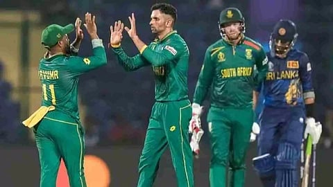 Team South Africa and Sri Lanka