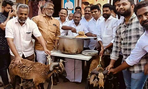 LS poll results: DMK serves mutton biriyani to cadres in Coimbatore in dig at Annamalai's anticipated defeat