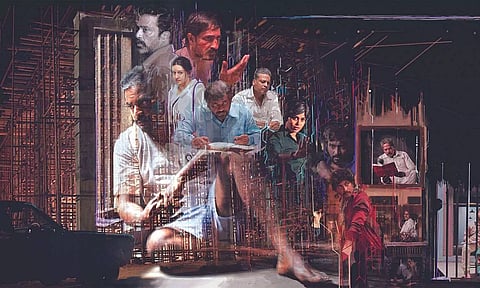 First look poster of Bayamariya Brammai