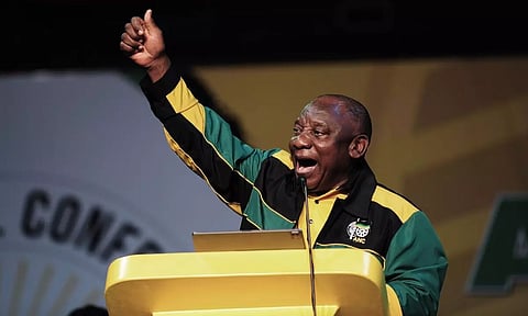 President of the African National Congress (ANC) Cyril Ramaphosa