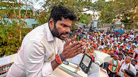 BJP's Tamil Nadu unit president K Annamalai 