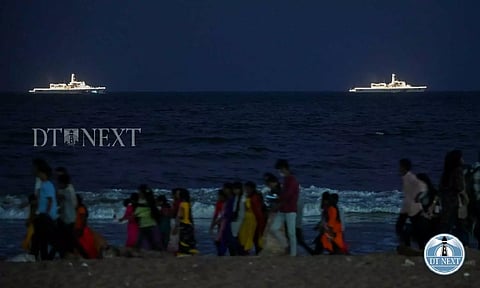 Chennai Marina Beach (Photo credit: Justin George) 