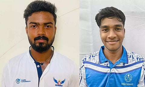 (L-R) G. Kishoor , P. Vignesh 