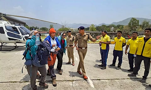 Visuals from the spot (PTI)