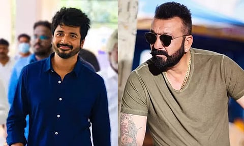 Sivakarthikeyan and Sanjay Dutt