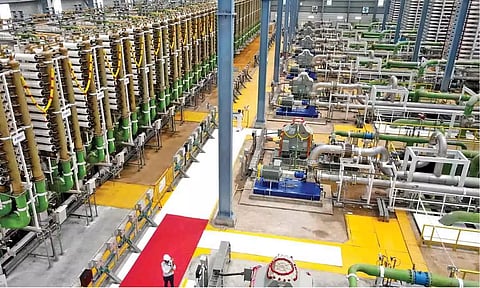 The Nemmeli desalination plant (file photo) 