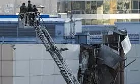 Ukrainian drone damages building in Moscow (Reuters)