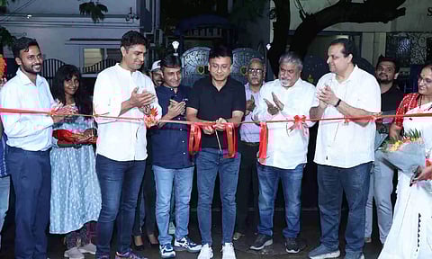 During the opening of the academy