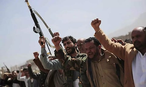 Houthi fighters (AP File Photo)