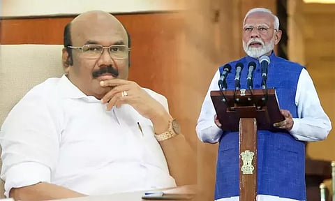 D Jayakumar; Prime Minister Narendra Modi (Dailythanthi)