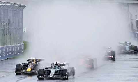 Start of the Canadian Grand Prix (AP)