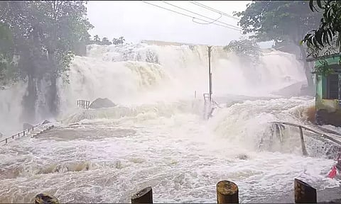  Thiruparappu waterfalls