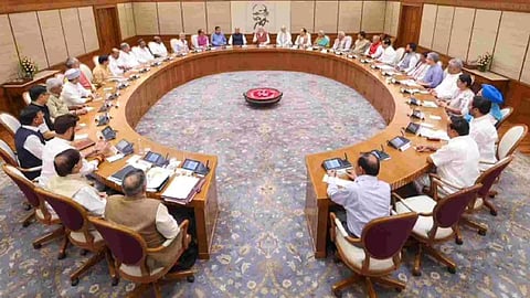 PM Modi-led NDA government holds its first Union Cabinet meeting at the beginning of its third term (Photo/ANI)