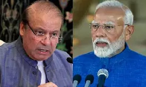 Former Pakistan PM Nawaz Sharif, PM Narendra Modi (Image Credit: ANI, Reuters)