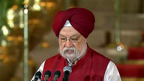Petroleum Minister Hardeep Singh Puri