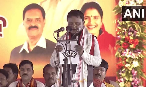 Mohan Charan Majhi takes oath as Chief Minister of Odisha