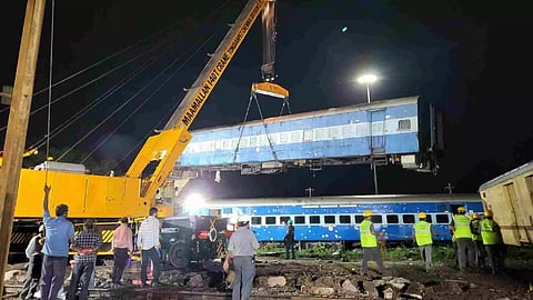 A joint mock drill was conducted at Tondiarpet marshalling yard