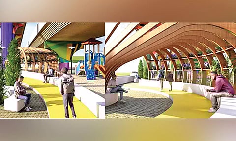 Chennai Metropolitan Development Authority (CMDA) has decided to beautify the space underneath the Velachery flyover