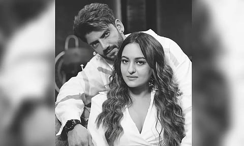 Sonakshi Sinha and Zaheer Iqbal (Photo/Instagram @iamzahero)