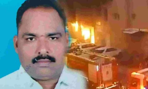 Chennai resident G Sivasankaran (48), who was killed in the fire accident in Kuwait