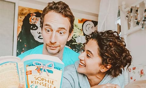 Taapsee Pannu, Mathias Boe (Photo/ Instagram @mathias.boe)