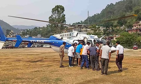 Rescue operations underway (Photo/PTI)