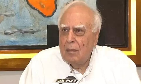 Rajya Sabha MP Kapil Sibal 