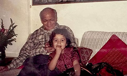 Alia Bhatt with Narendranath Razdan