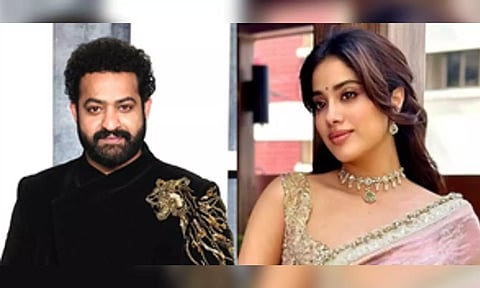 Jr NTR, Janhvi Kapoor (IANS)