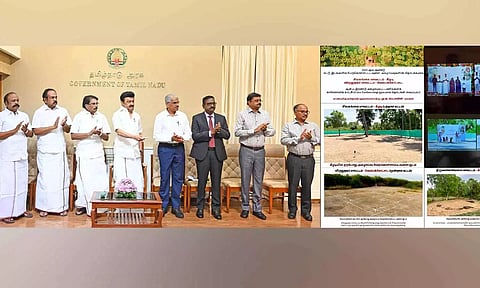 Chief Minister MK Stalin inaugurated archaeological excavations in eight places (Photo: Maalaimalar)