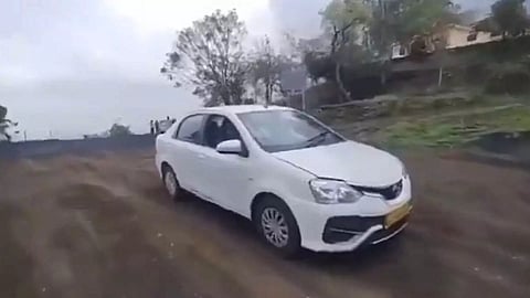 Visual from the spot