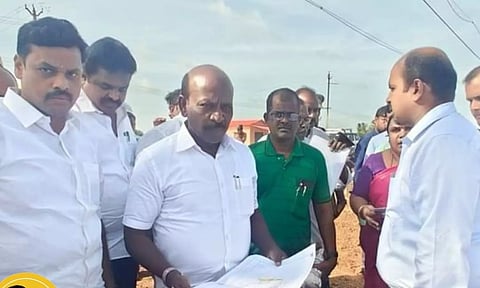 Health Minister Ma Subramanian inspects construction work (X)