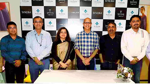 From the left - Mr.Dinesh Kumar, Mr. Anirban Banerjee, Ms.Shalini Gupta, Mr. C K Venkataraman, Mr. Ajay Dwivedi & Mr. Narasimhan YL