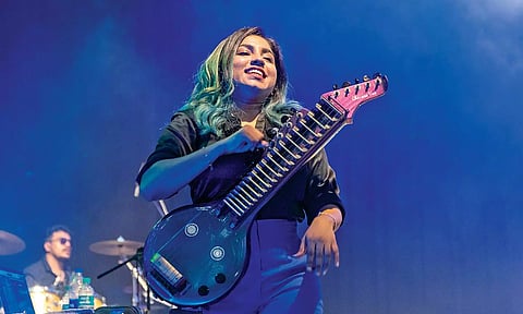 Veena player Haritha Raj