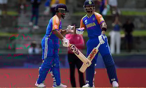 Rishabh Pant and Virat Kohli (PTI)