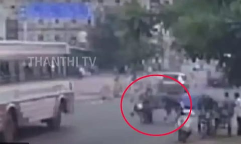 Visual from the spot