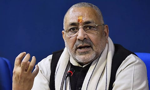  Union Minister Giriraj Singh (PTI)