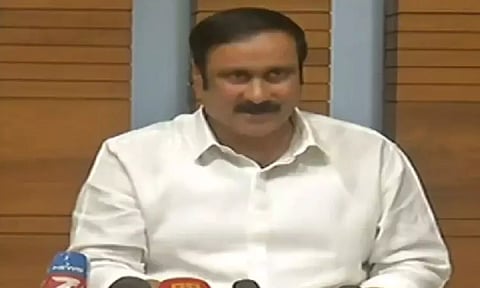 PMK president Anbumani Ramadoss