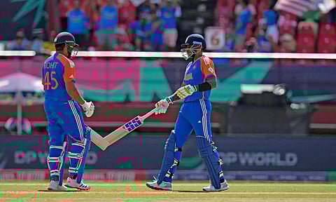 Rohit Sharma and Suryakumar Yadav (PTI)