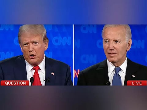 Former US President Donald Trump and President Joe Biden (Photo: CNN YouTube)