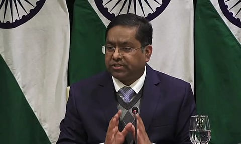 External Affairs Ministry spokesperson Randhir Jaiswal (PTI)