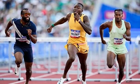 Men's 11o metres hurdles (AP)