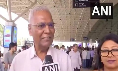 CPI General Secretary D Raja. (Photo/ANI)